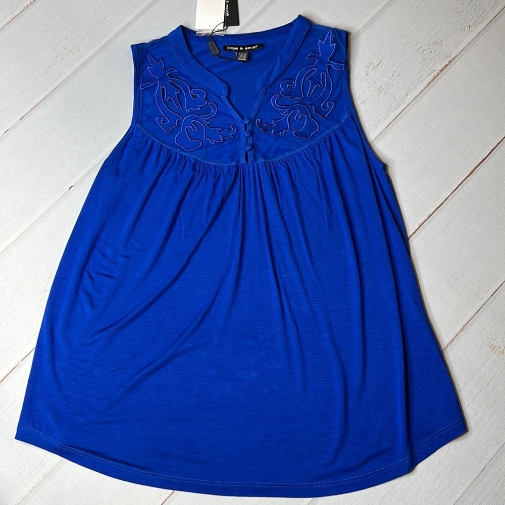 NWT - Cable & Gauge Tank - Size Small